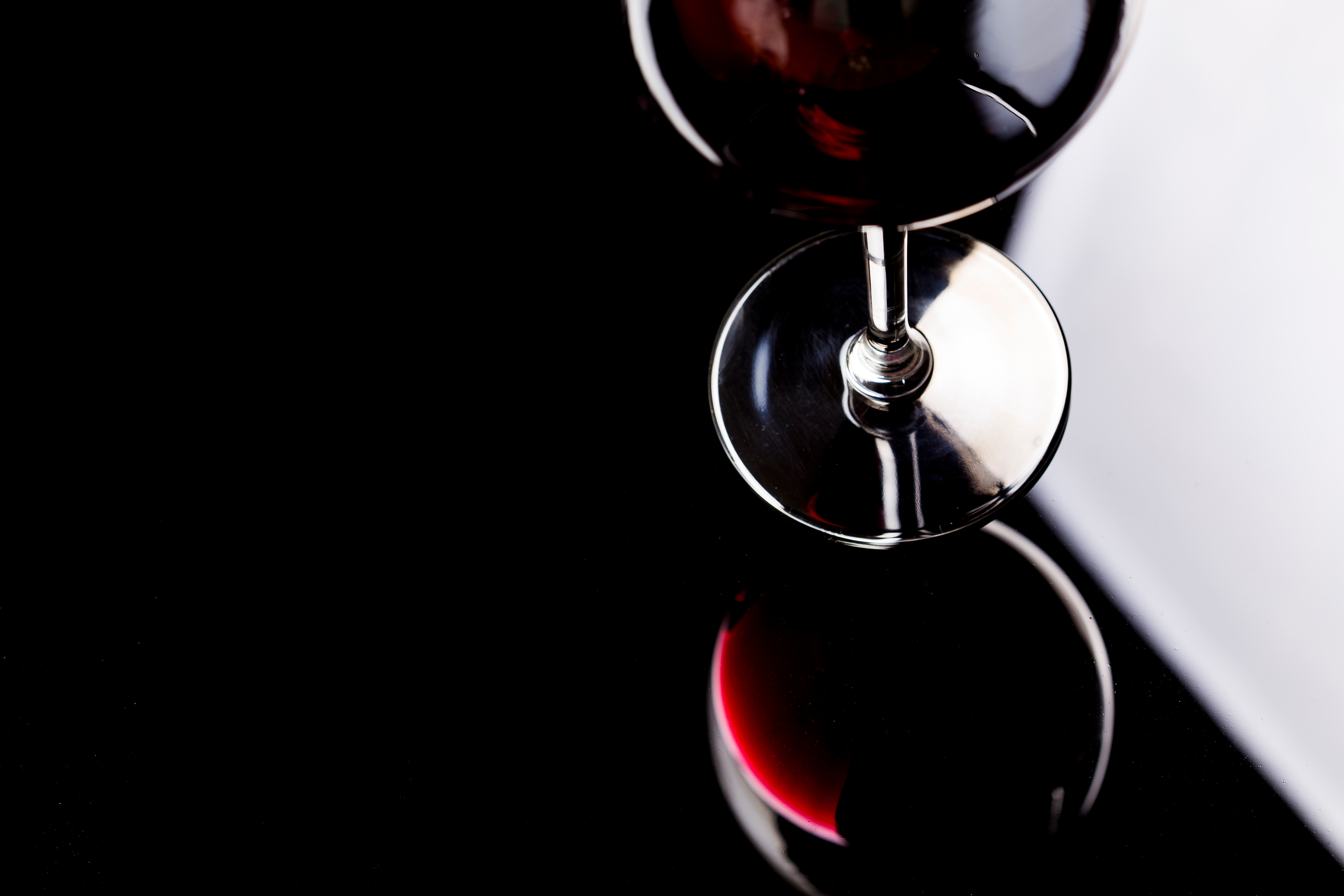 Pinot Noir in a glass