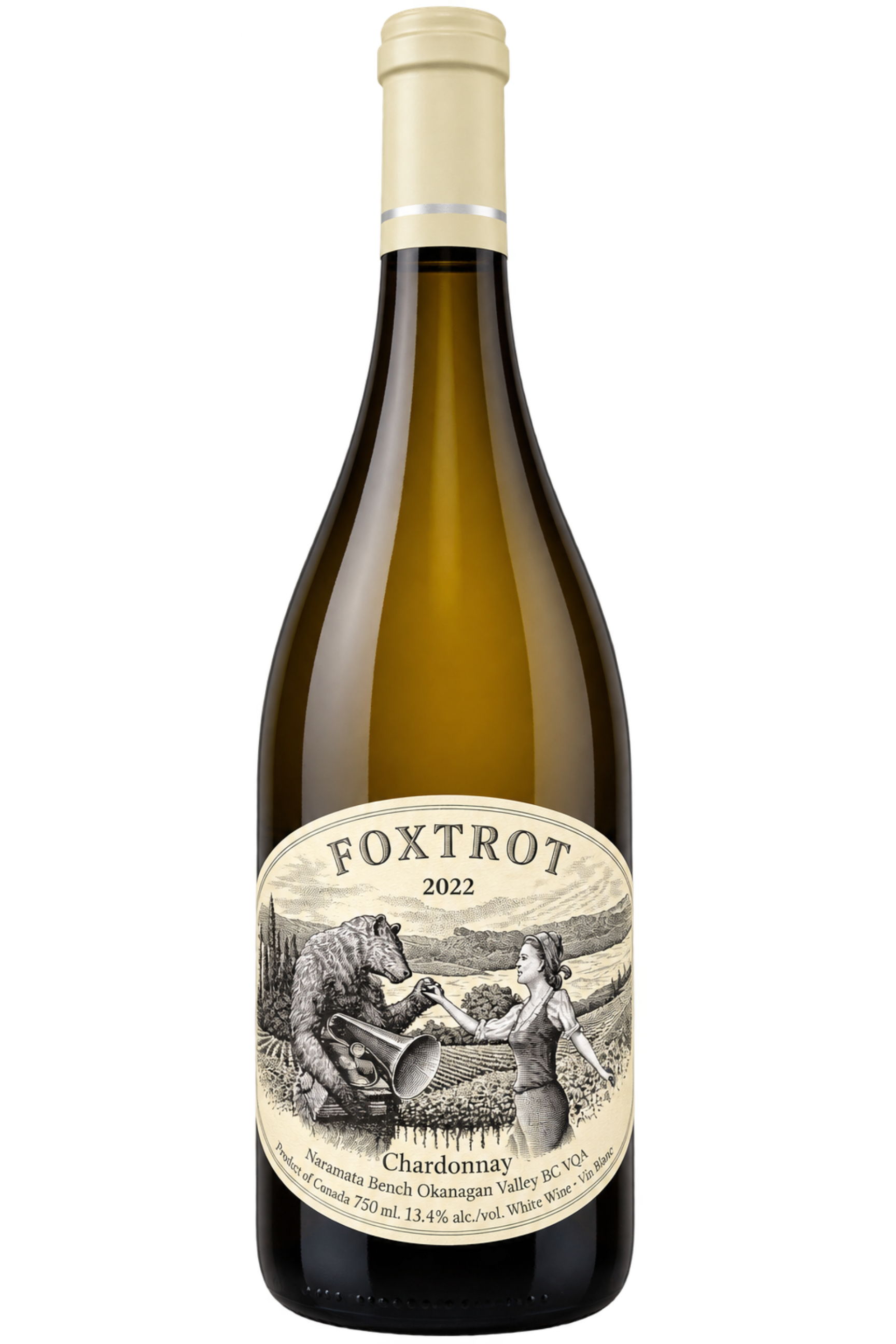 2022 Chardonnay bottle